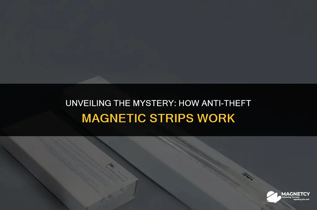 how do anti theft magnetic strips work
