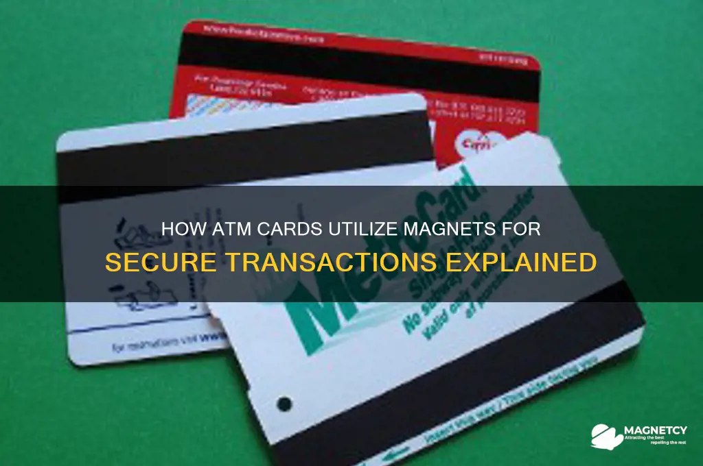 how do atm cards use magnets