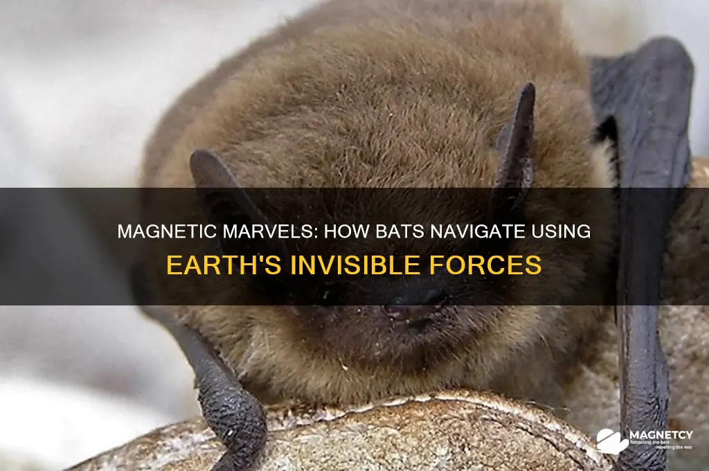 how do bats use magnetism to navigate