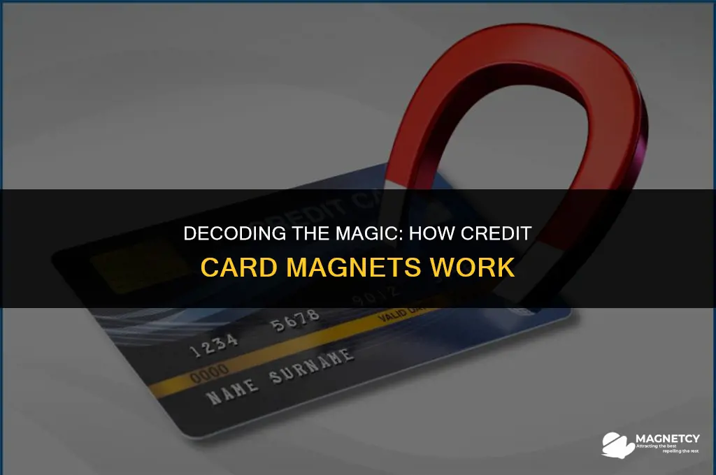 how do credit card magnets work