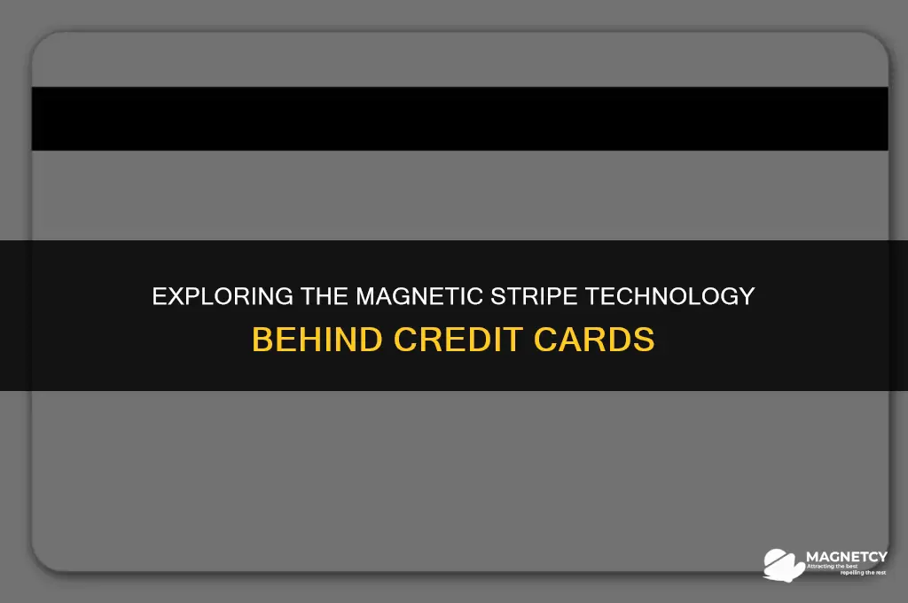 how do credit cards make use of magnets