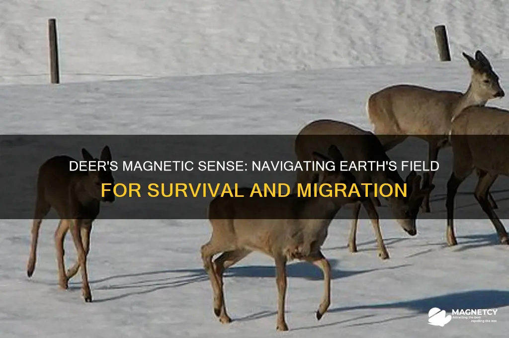 how do deer use earth