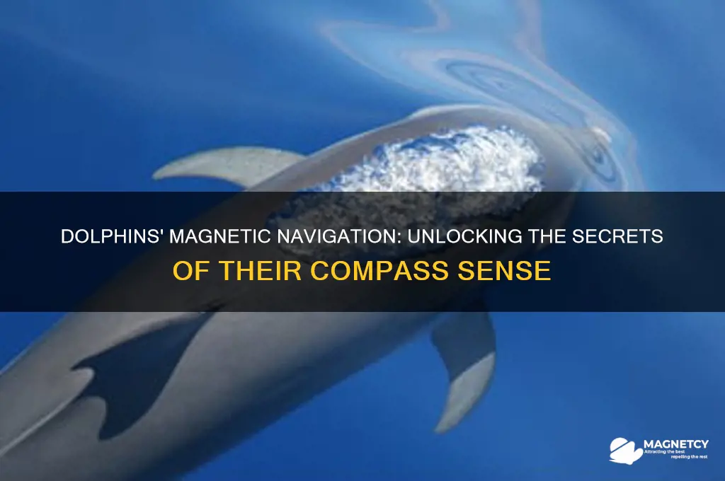 how do dolphins use magnetic fields to navigate