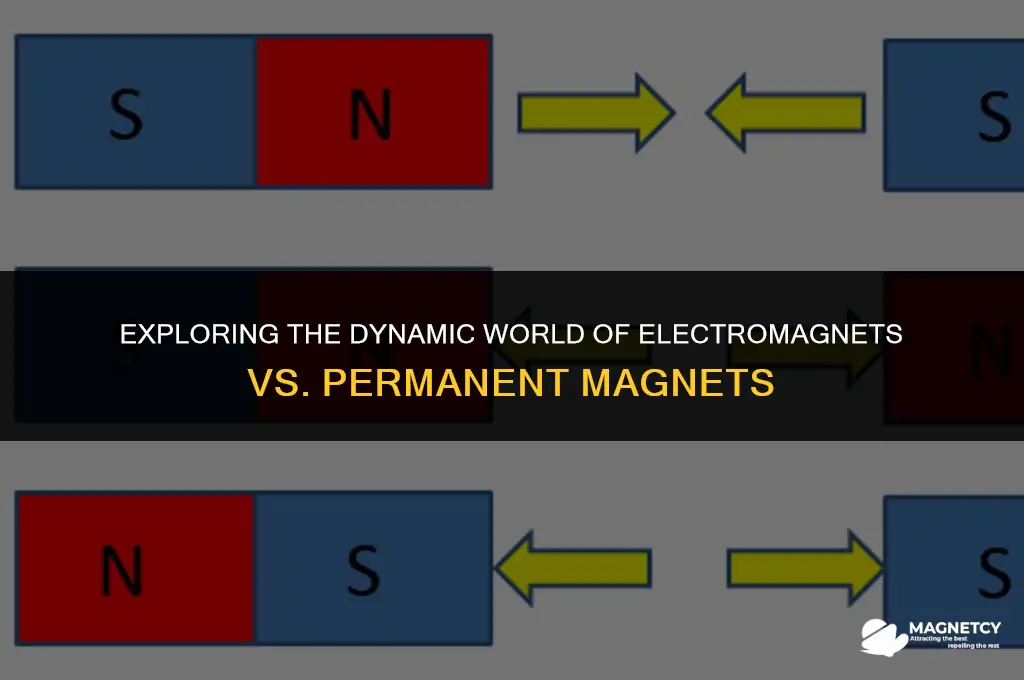 how do electromagnets differ from regular magnets