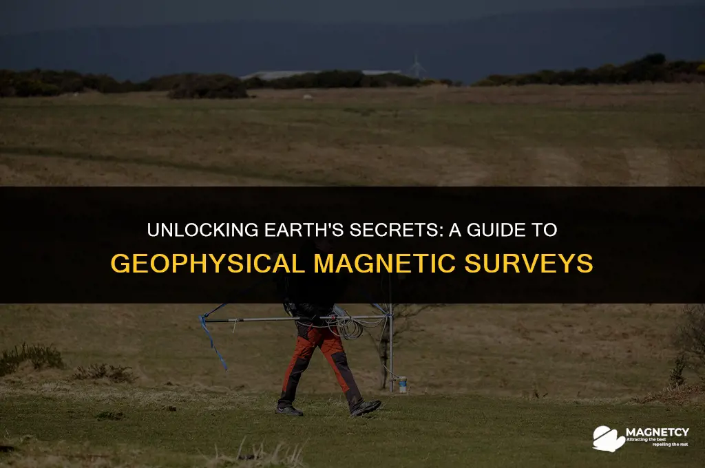 how do geophysical magnetic surveys work