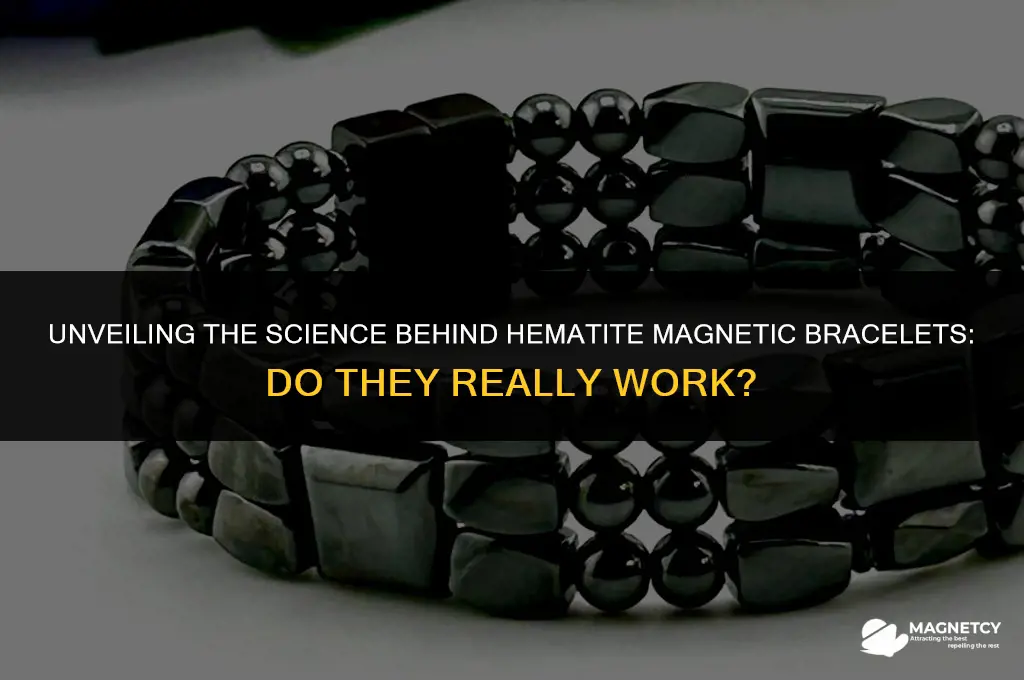 how do hematite magnetic bracelets work