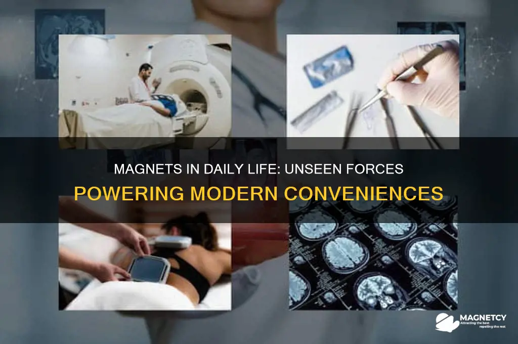 how do humans use magnets everyday