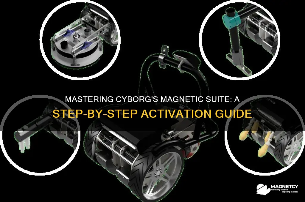 how do i get cyborg tpo use his magnetic suite