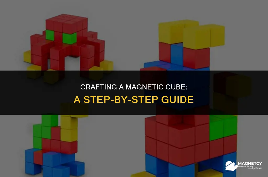 how do i make a cube with magnetic balls