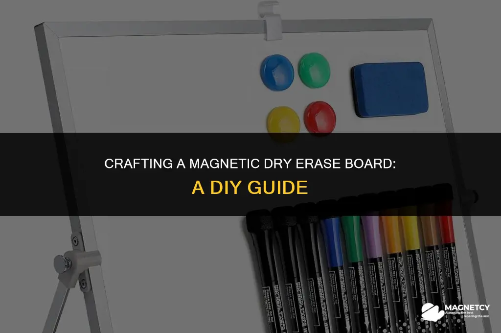 how do i make a magnetic dry erase board