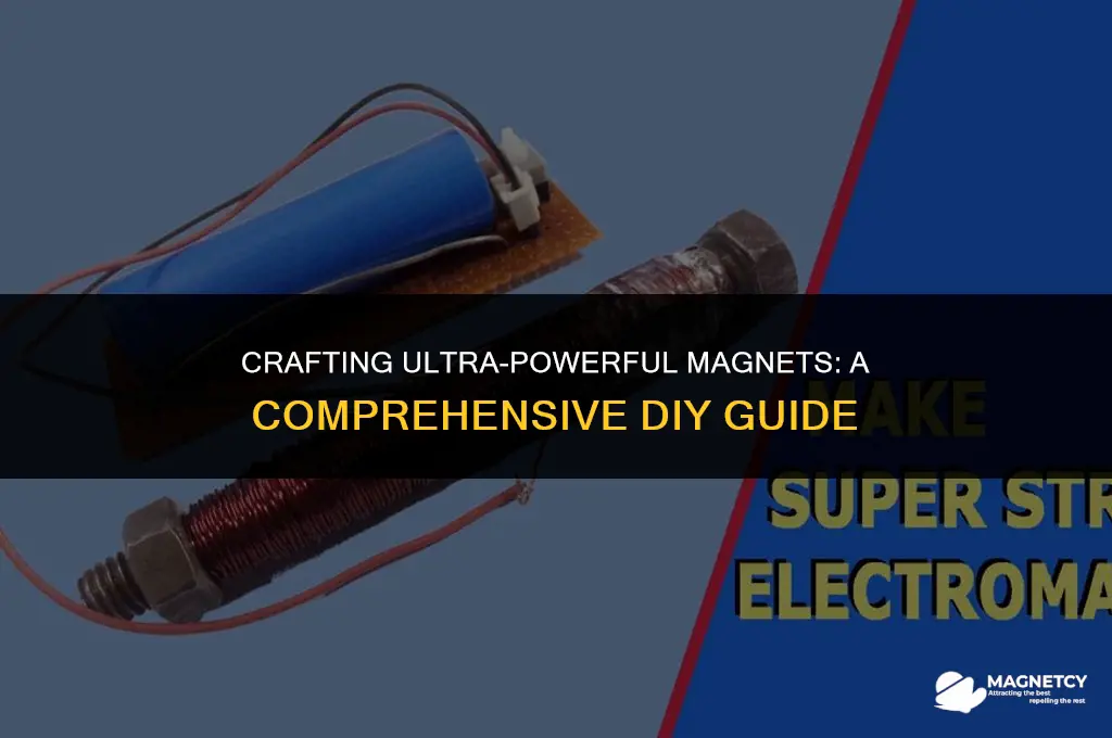 how do i make a super strong magnet