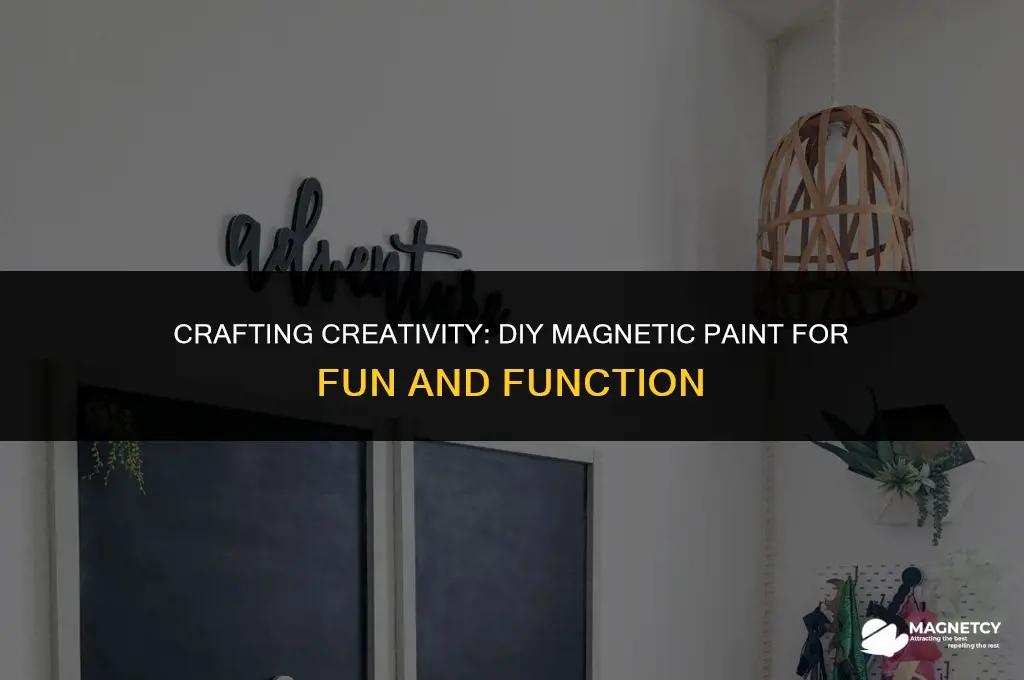 how do i make magnetic paint