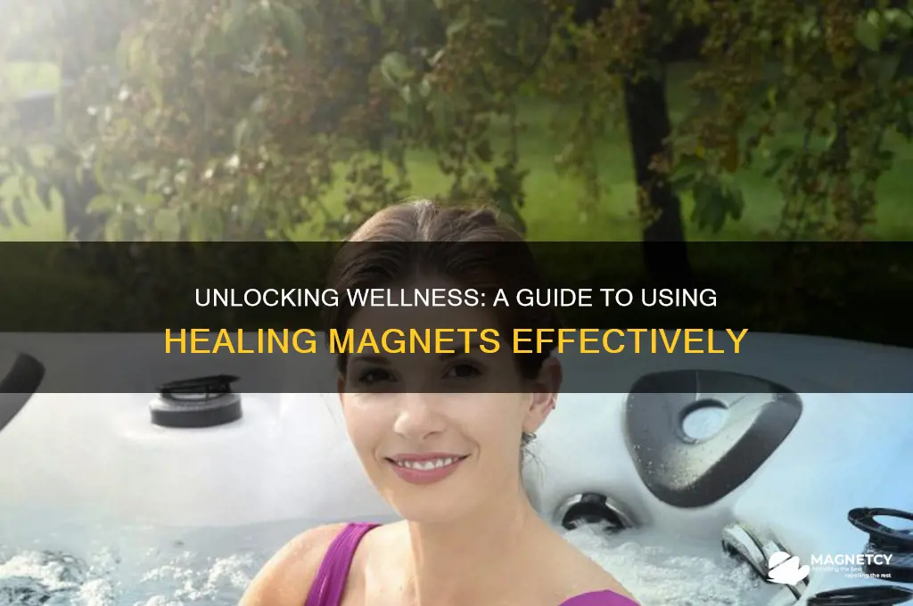 how do i use healing magnets