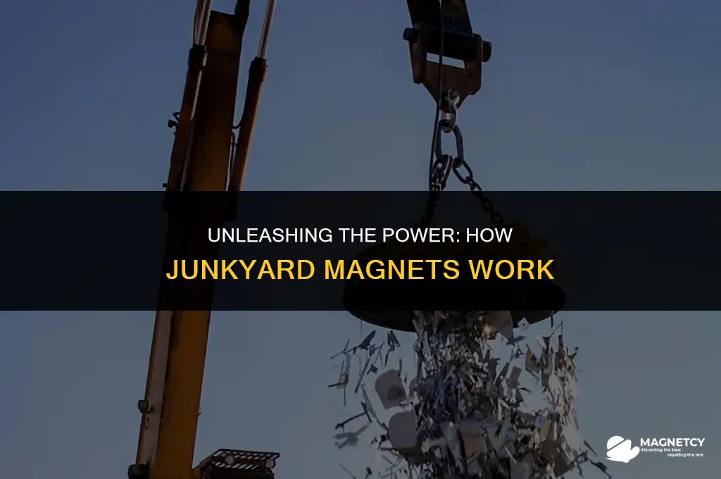 how do junkyard magnets work