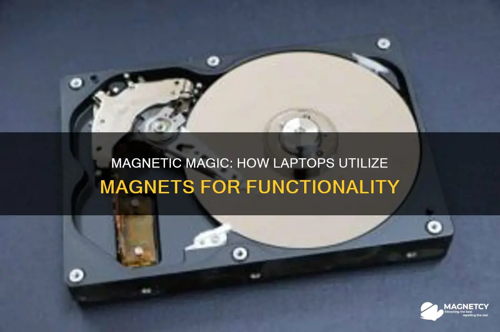 how do laptops use magnets