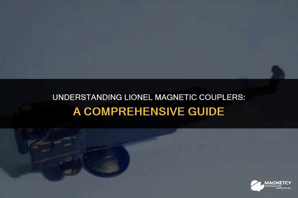how do lionel magnetic couplers work