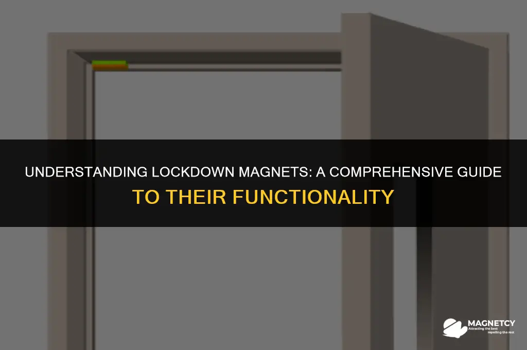 how do lockdown magnets work