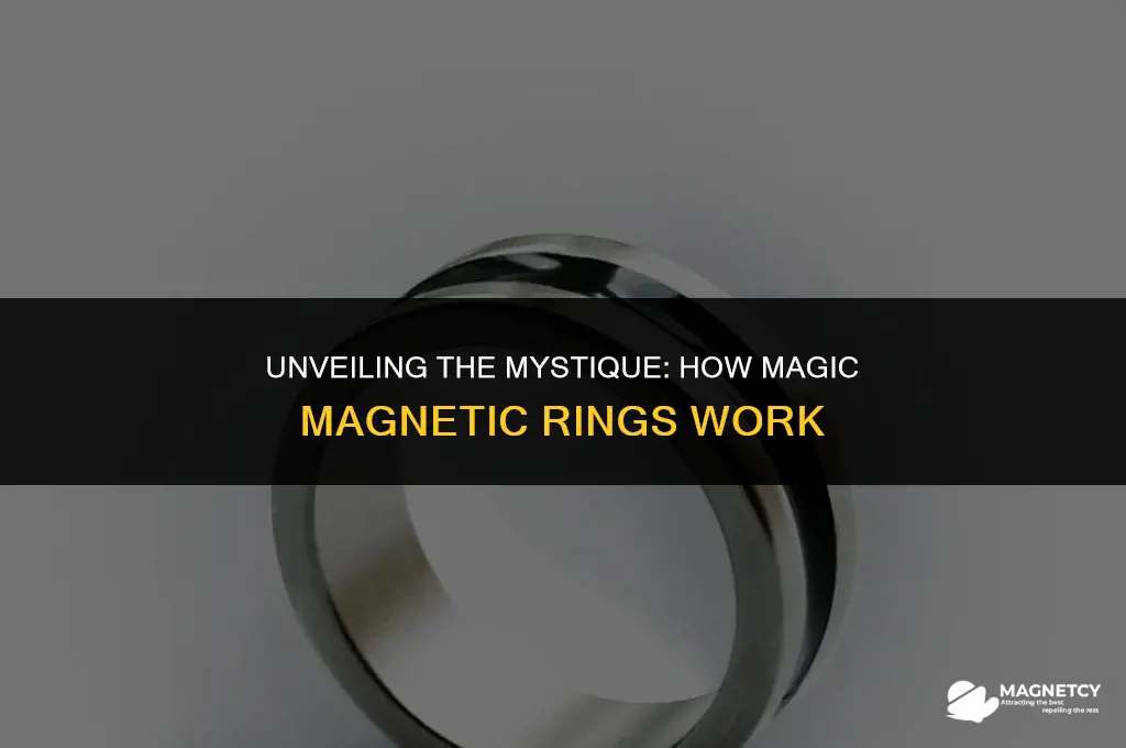 how do magic magnetic rings work