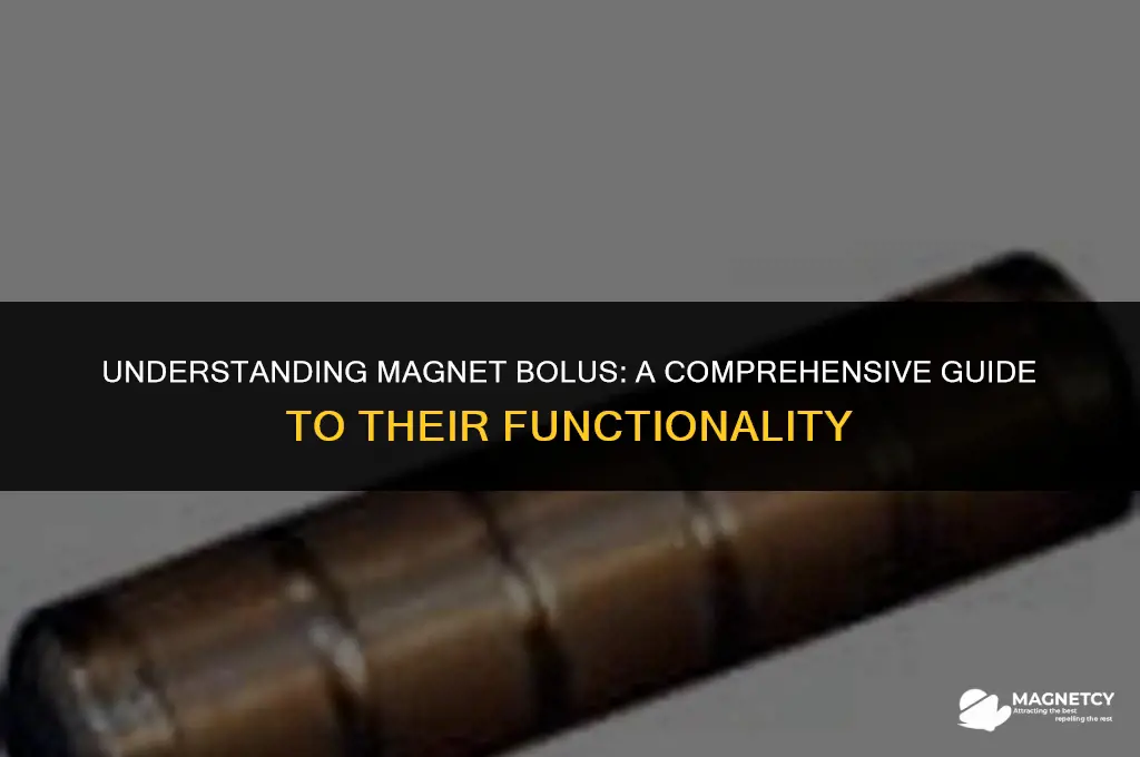 how do magnet bolus work