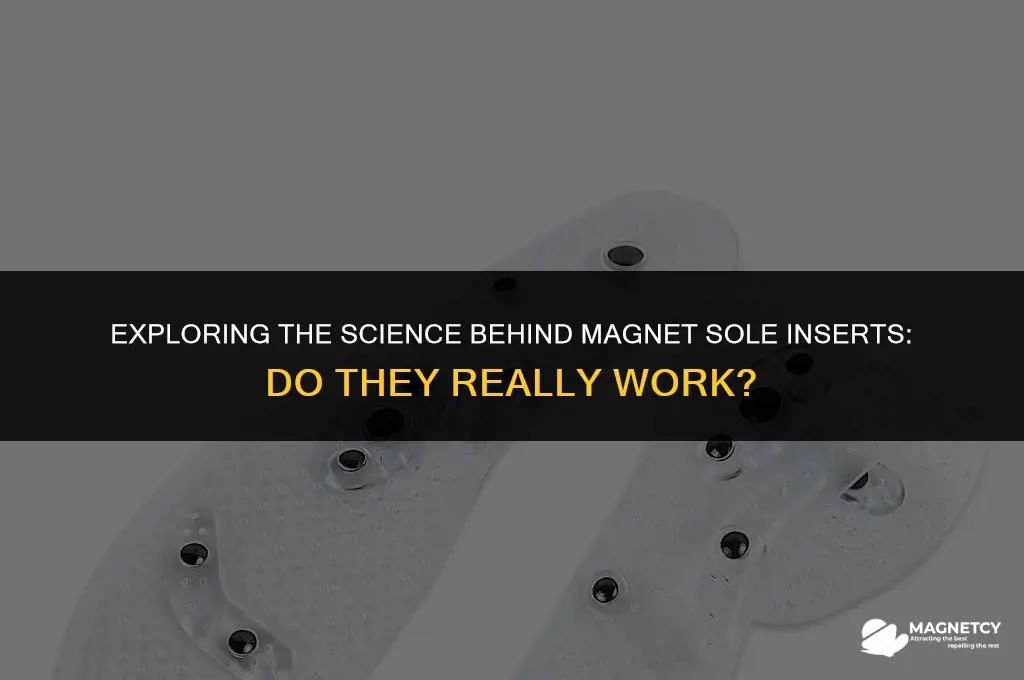 how do magnet sole inserts work