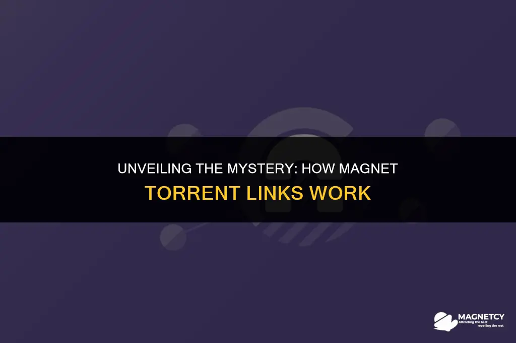 how do magnet torrrent links work