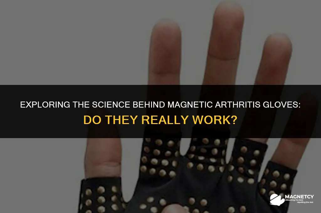 how do magnetic arthritis gloves work
