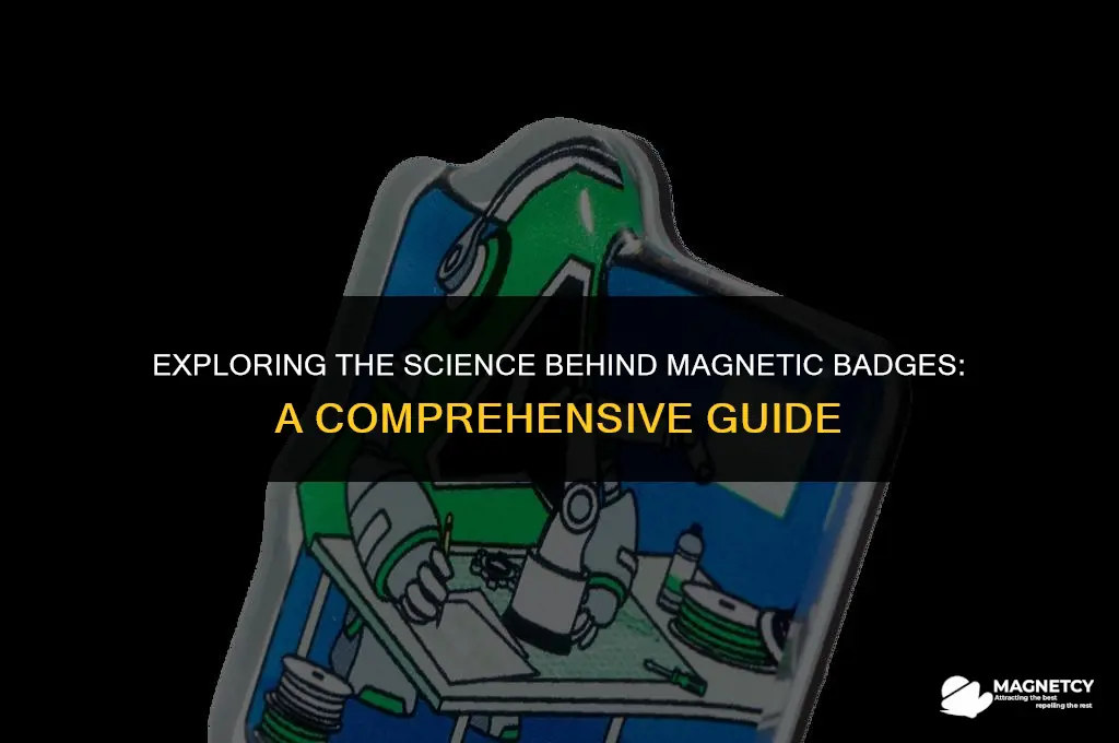 how do magnetic badges work