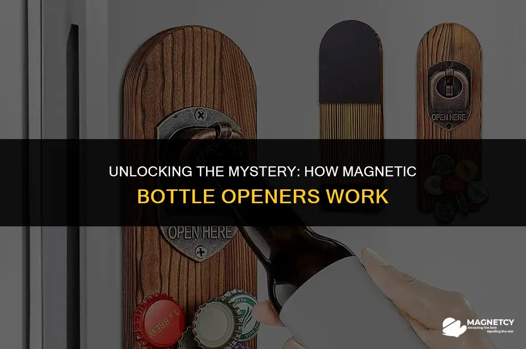 how do magnetic bottle openers work