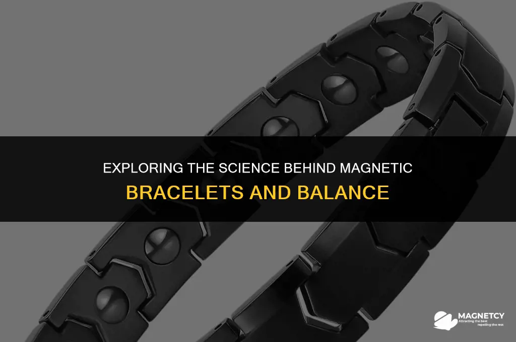 how do magnetic bracelets work for balance