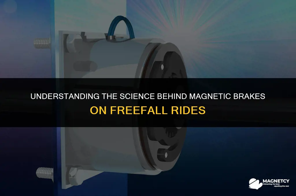 how do magnetic brakes work on freefall rides