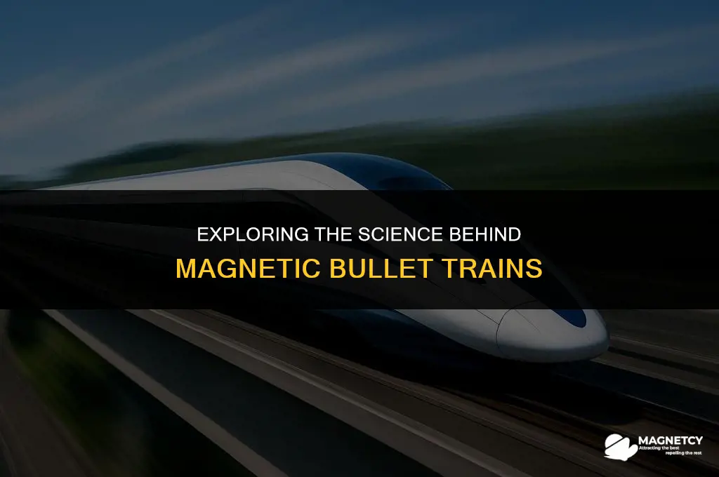 how do magnetic bullet trains work