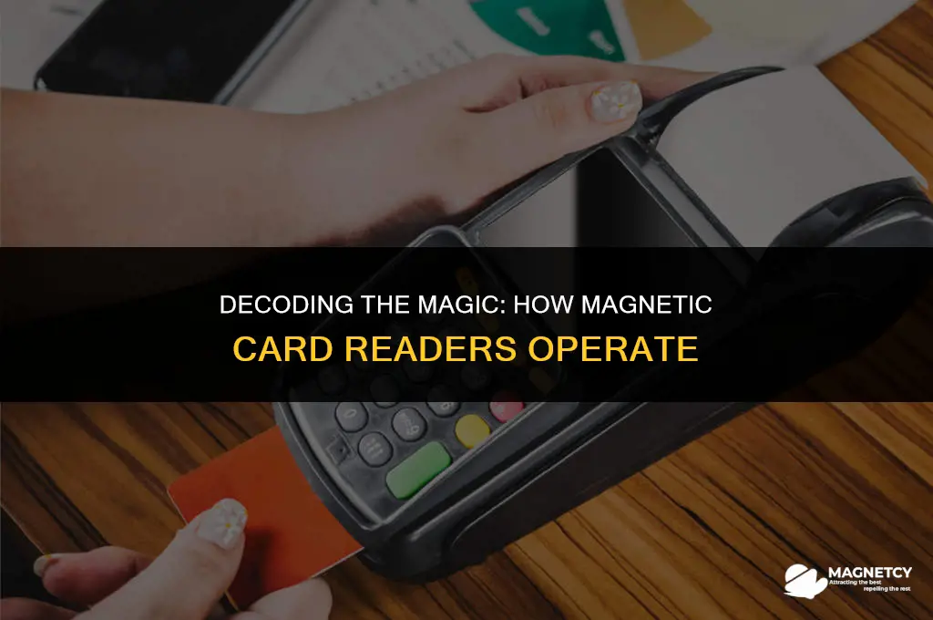 how do magnetic card readres work