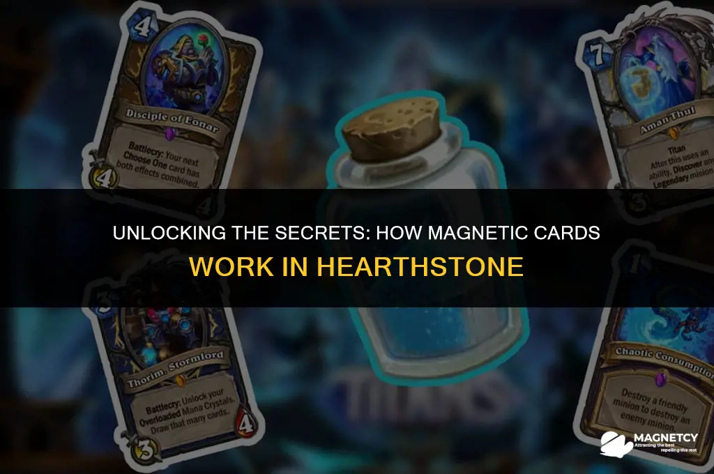how do magnetic cards work hearthstone