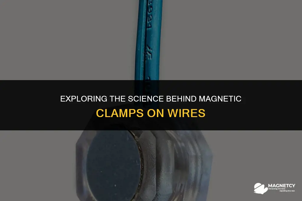 how do magnetic clamps on wires work