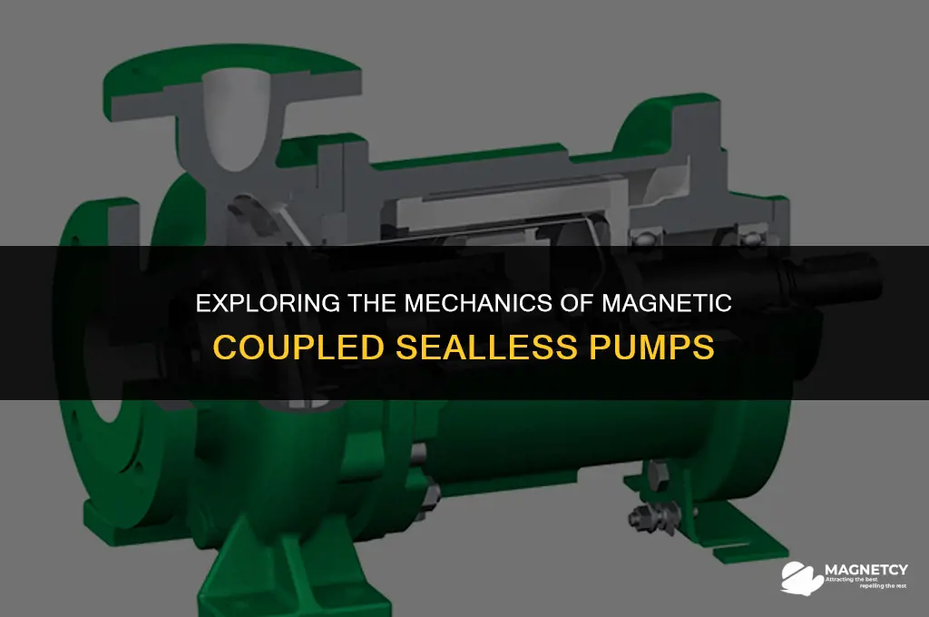how do magnetic coupled sealless pumps work