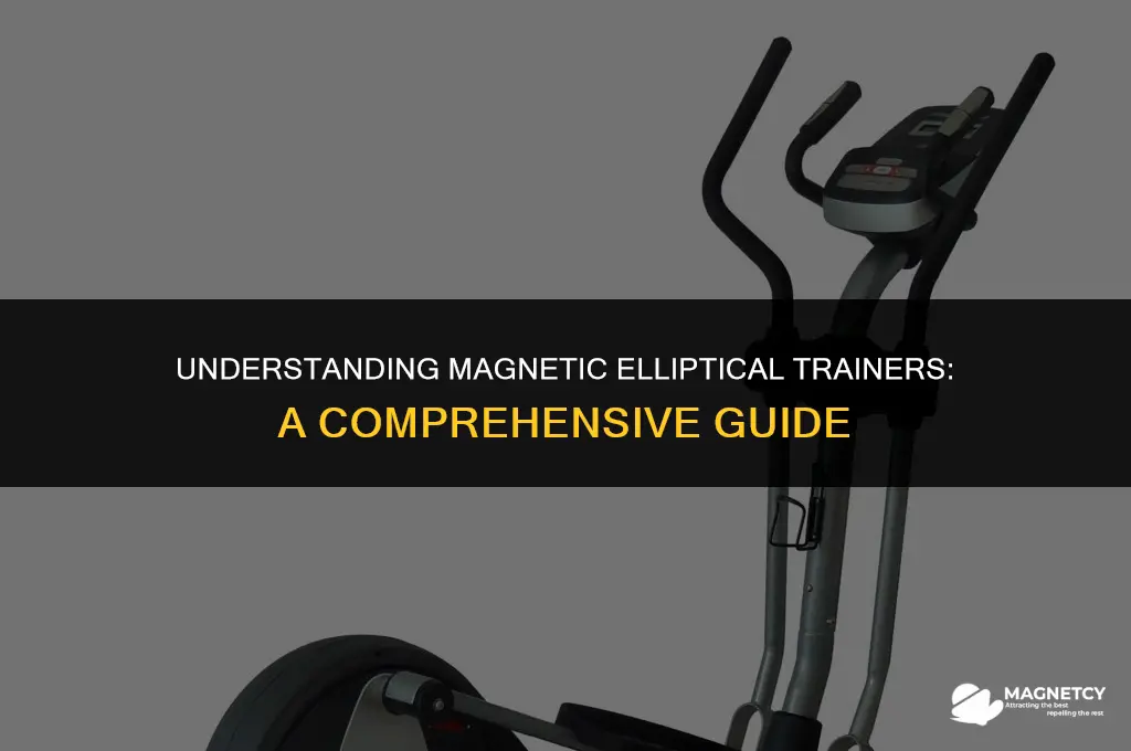 how do magnetic elliptical trainers work