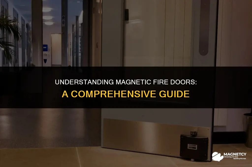 how do magnetic fire doors work