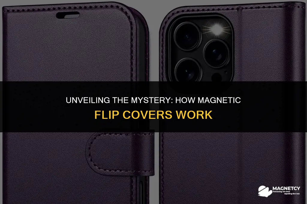 how do magnetic flip covers work