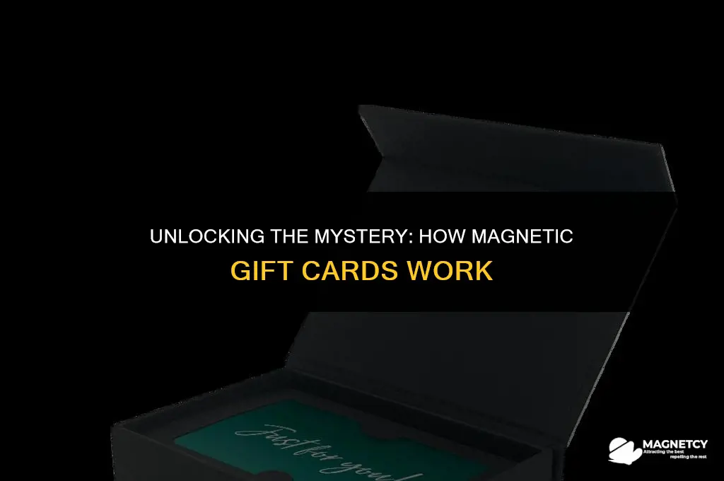 how do magnetic gift cards work