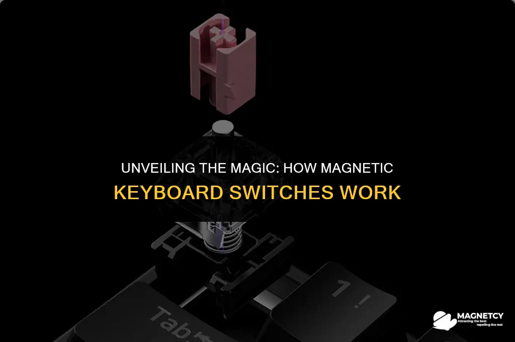 how do magnetic keyboard switches work
