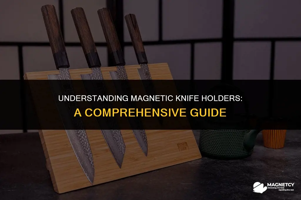 how do magnetic knife holders work