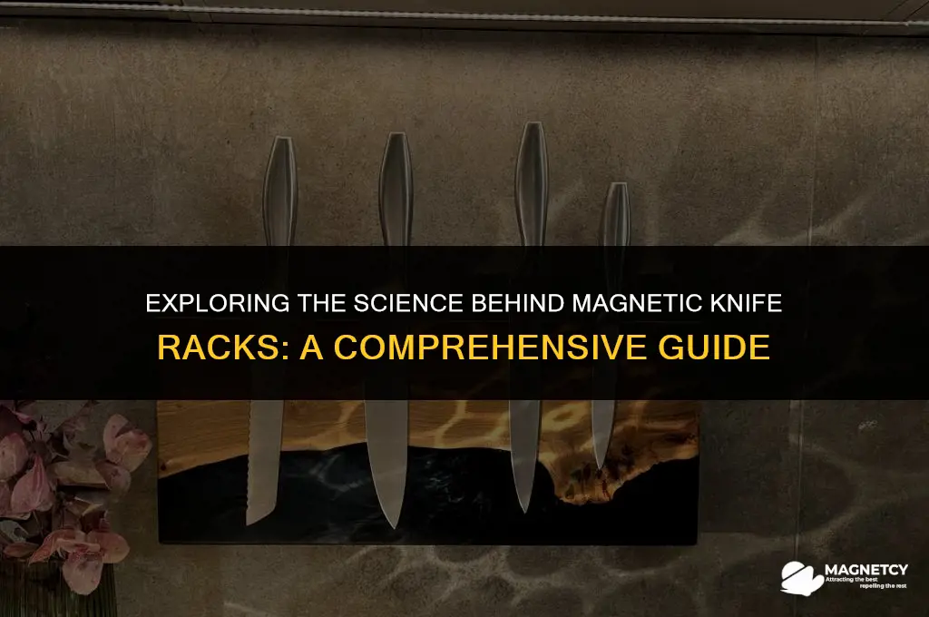 how do magnetic knife racks work