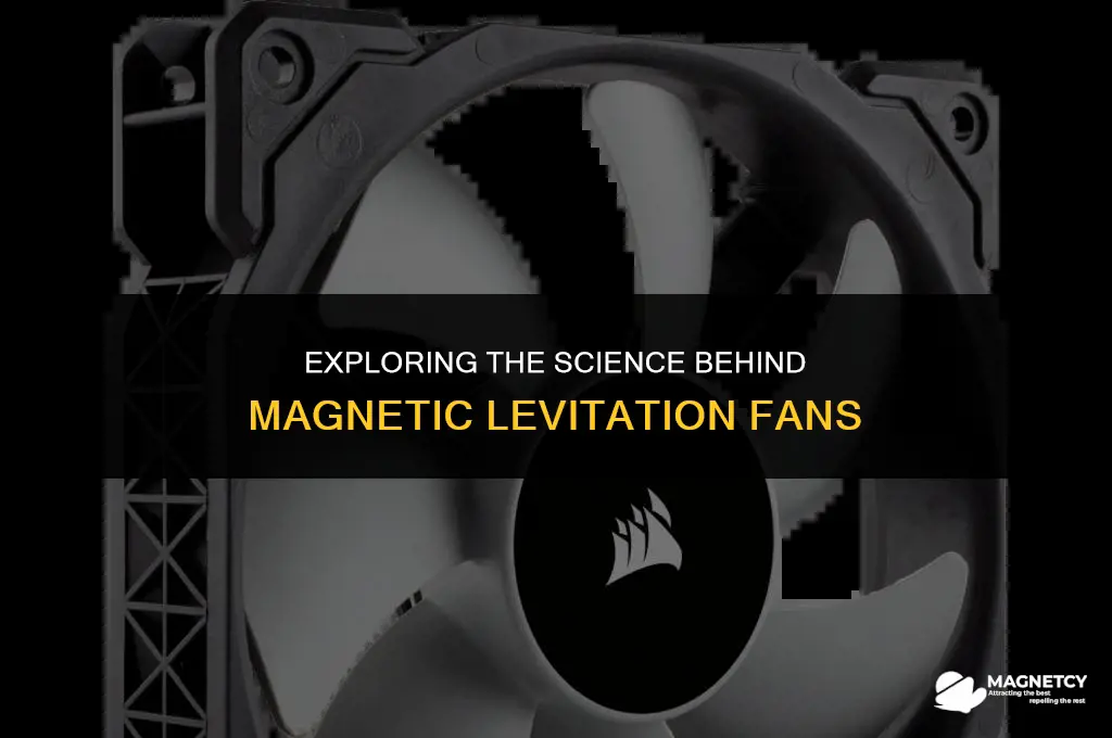 how do magnetic levitation fans work