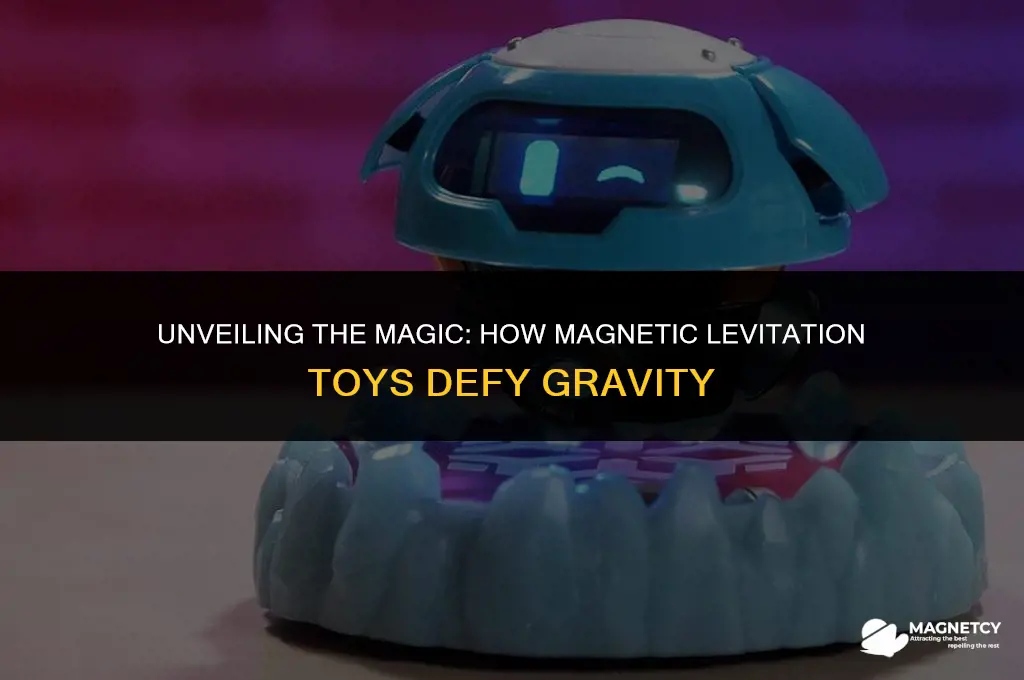 how do magnetic levitation toys work
