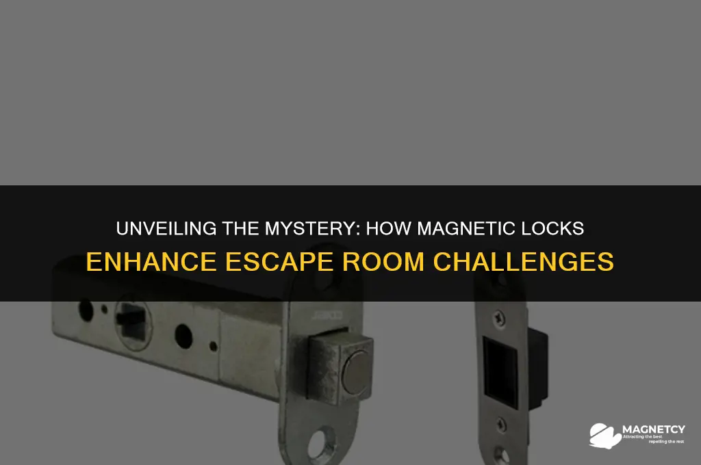 how do magnetic locks work for a escape room