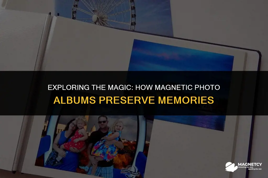 how do magnetic photo albums work