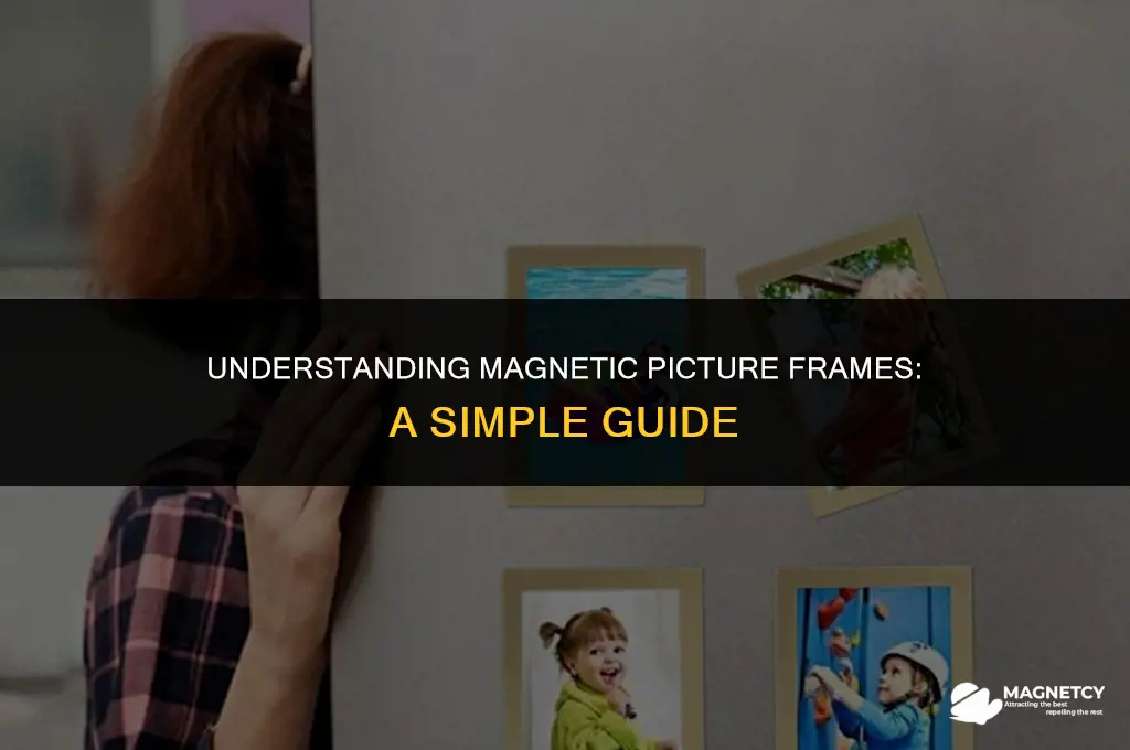 how do magnetic picture frames work