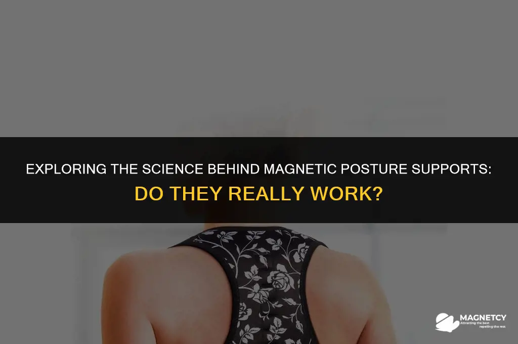how do magnetic posture supports work