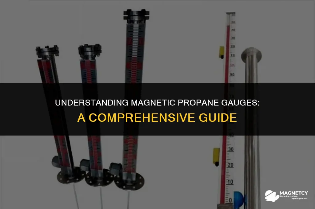 how do magnetic propane gauges work