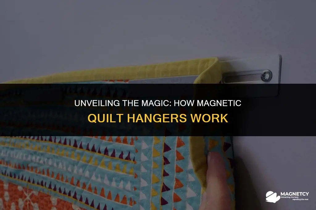 how do magnetic quilt hangers work